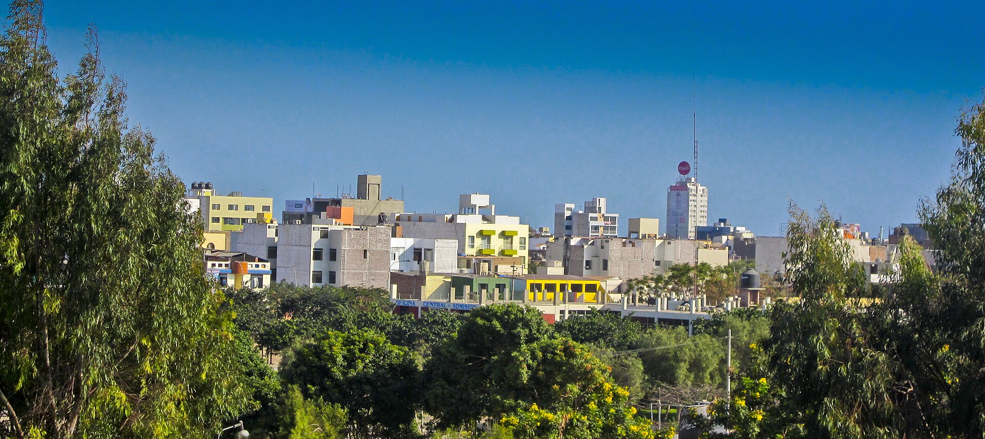 Vista panorámica de Trujillo